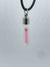 PINK Mountain Mover - Mustard Seed - Faith Necklace  - 24 inch Necklace