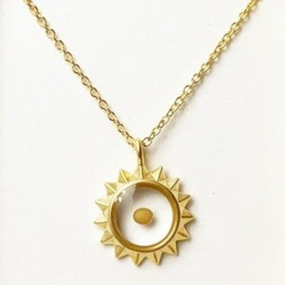 Mustard Seed #Necklace #Sun #Light #Pendant